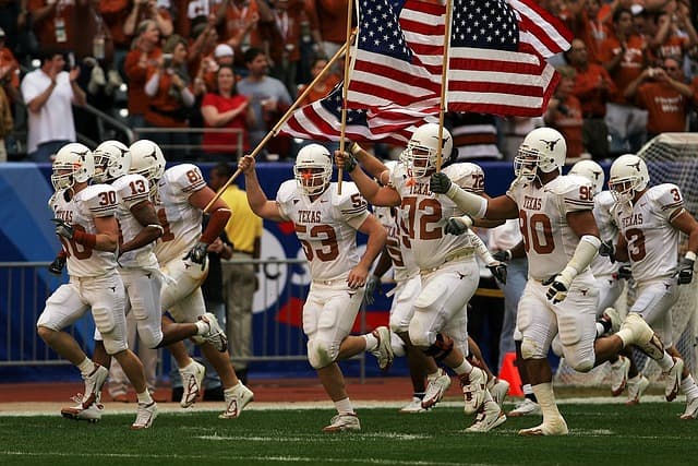 College football game