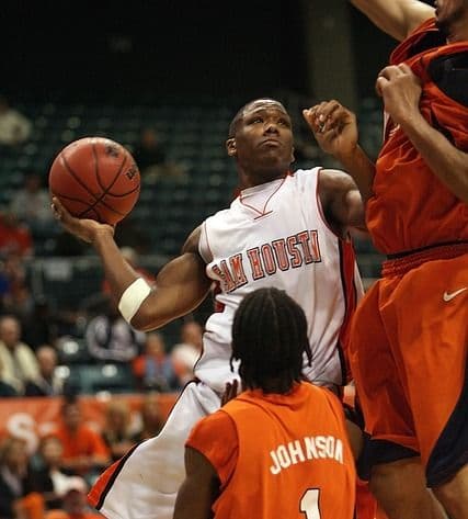 college basketball player