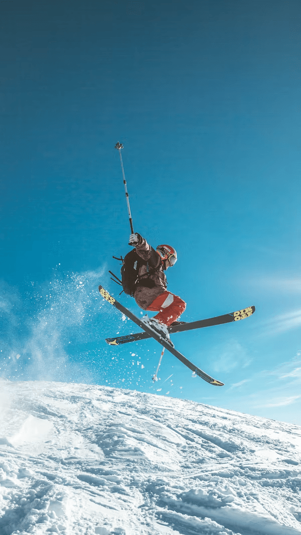 Skiing Art 1