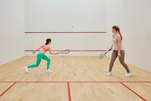 Squash players