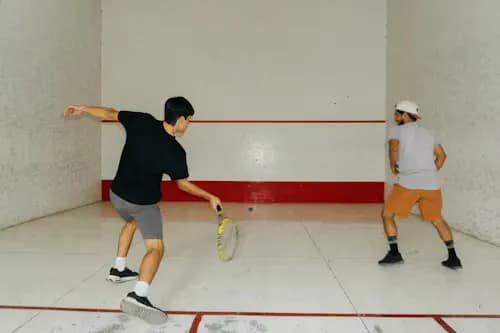 Squash players