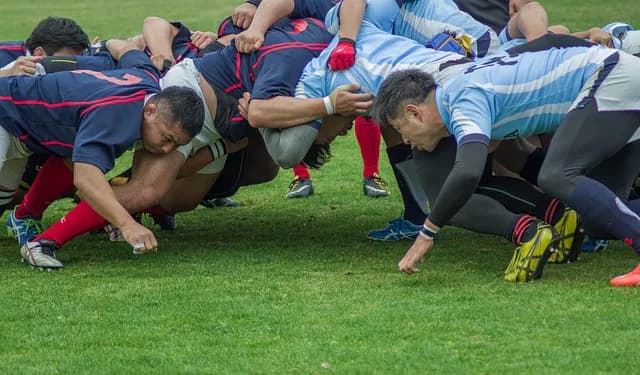 rugby players