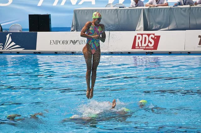 synchronized swimming