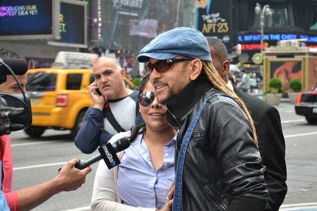 Celebrity interview