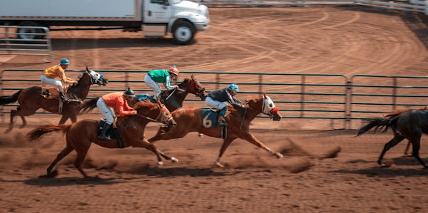 Horse Racing Art 1