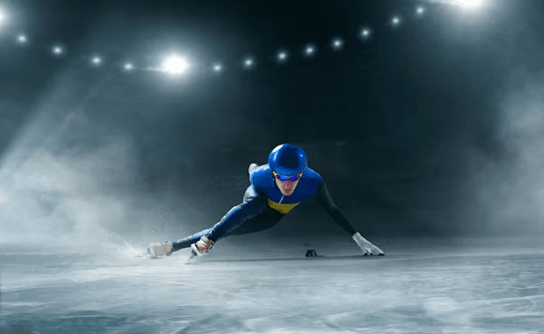 Speedskating Art 1