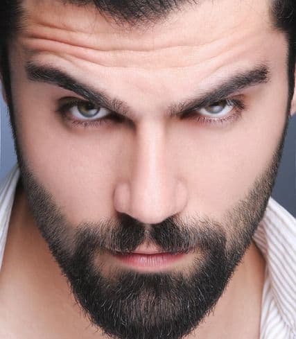 male with beard