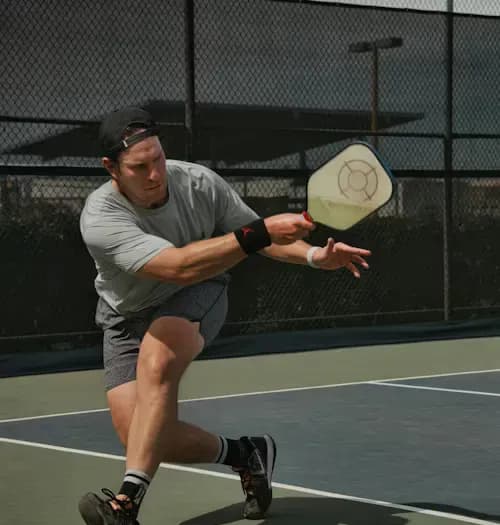 pickleball player